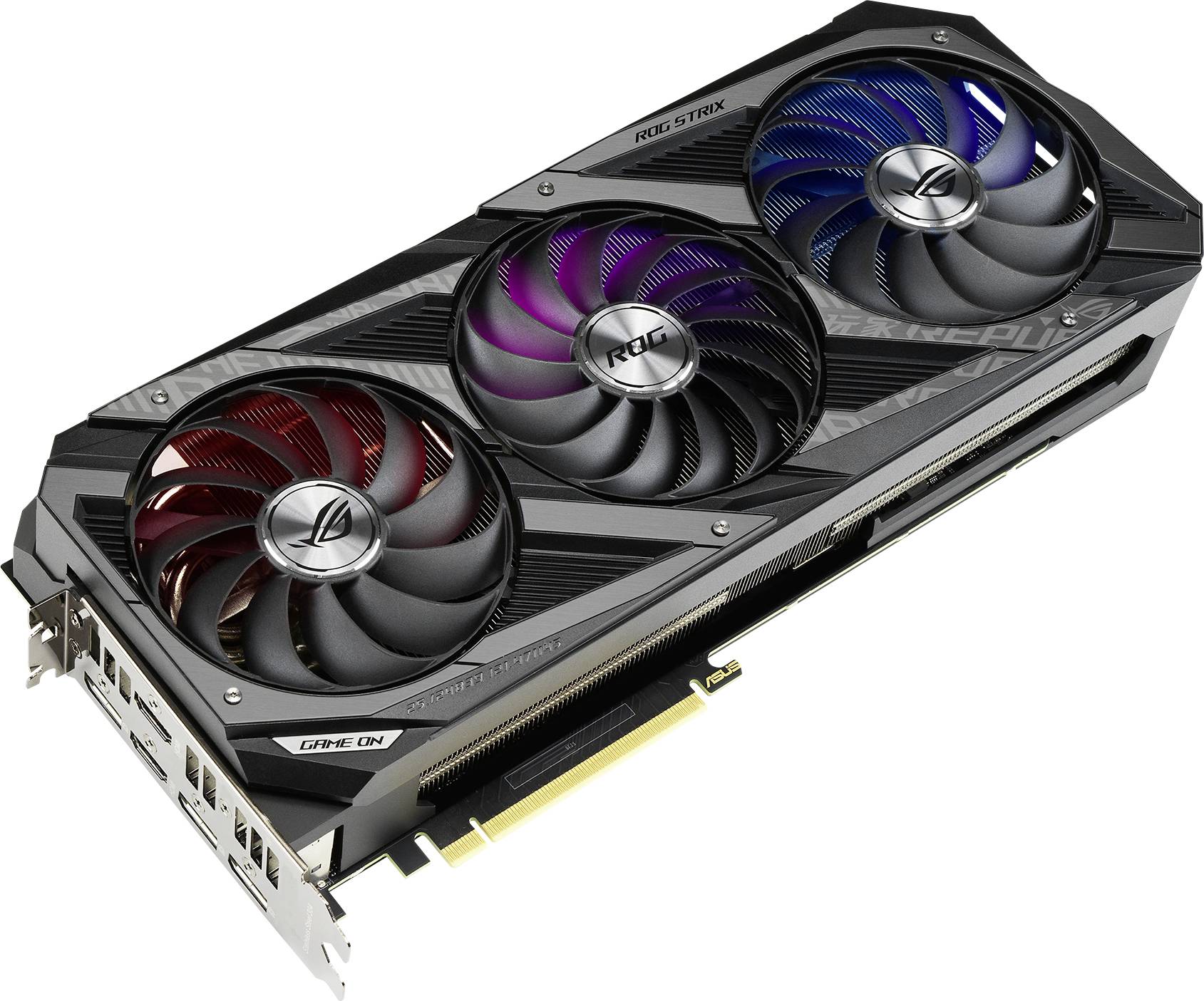 Asus Grafikkarte Nvidia GeForce RTX 3060 Ti Strix 8GB GDDR6-RAM PCIe HDMI®, DisplayPort RGB Beleuchtung