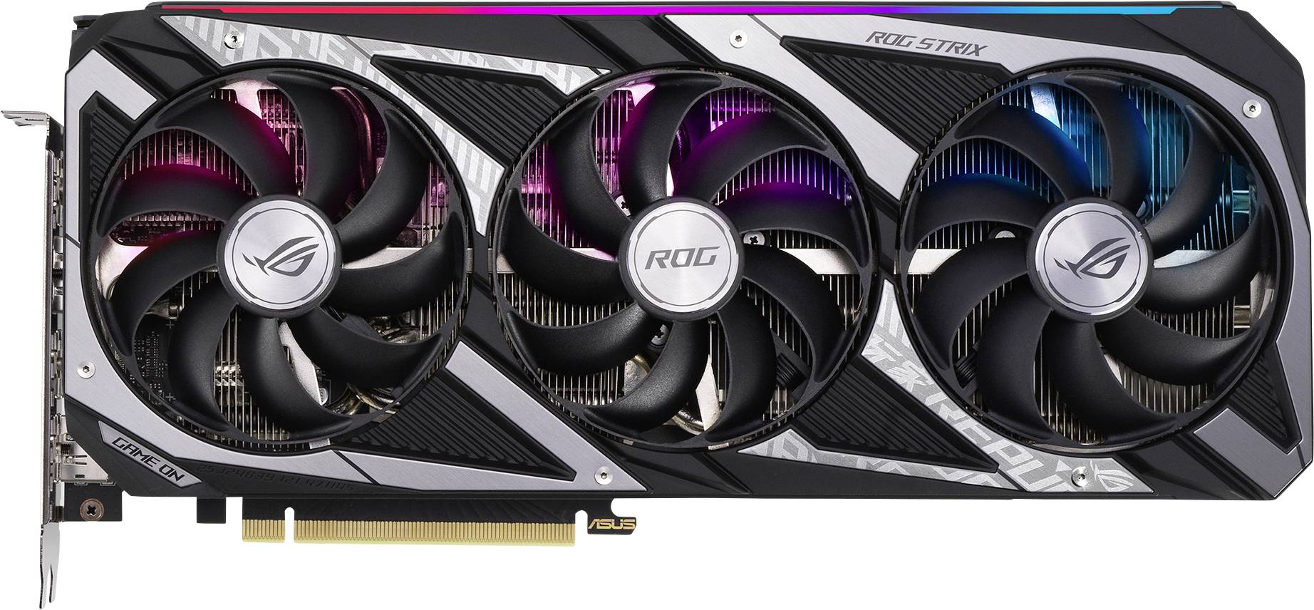 Asus Grafikkarte Nvidia GeForce RTX 3060 Strix 12 GB GDDR6-RAM PCIe HDMI®, DisplayPort RGB Beleuchtung