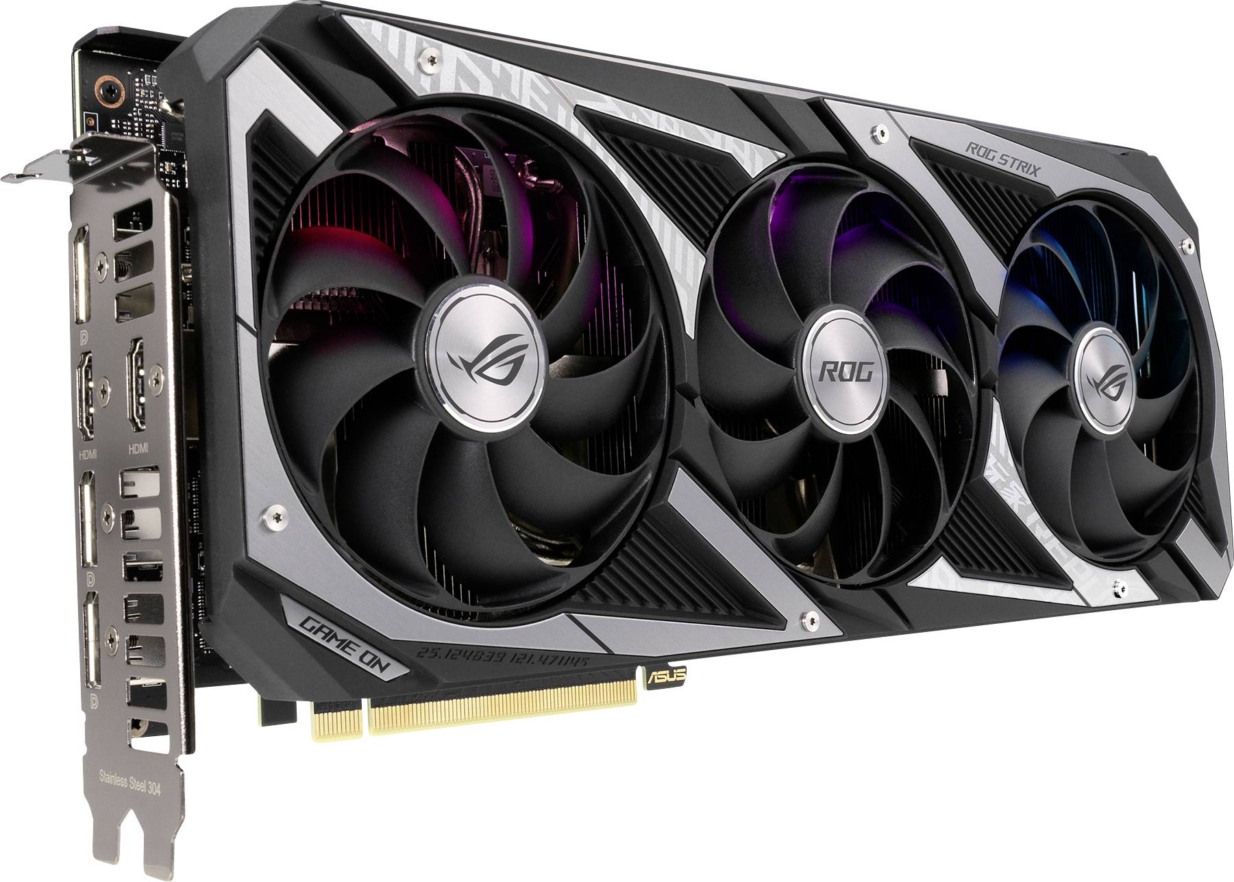 Asus Grafikkarte Nvidia GeForce RTX 3060 Strix 12 GB GDDR6-RAM PCIe HDMI®, DisplayPort RGB Beleuchtung