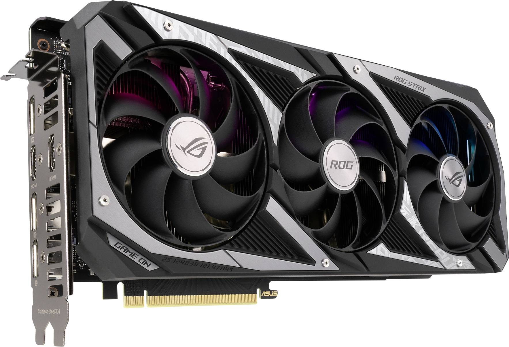 Asus Grafikkarte Nvidia GeForce RTX 3060 Strix 12 GB GDDR6-RAM PCIe HDMI®, DisplayPort RGB Beleuchtung