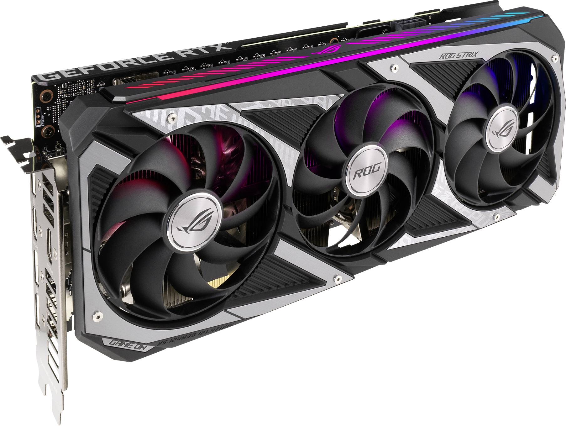 Asus Grafikkarte Nvidia GeForce RTX 3060 Strix 12 GB GDDR6-RAM PCIe HDMI®, DisplayPort RGB Beleuchtung