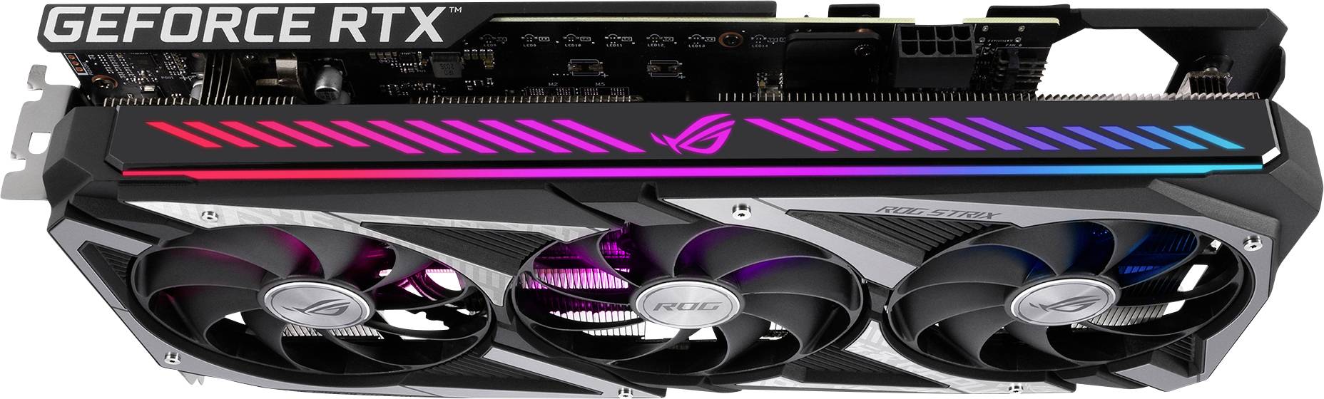 Asus Grafikkarte Nvidia GeForce RTX 3060 Strix 12 GB GDDR6-RAM PCIe HDMI®, DisplayPort RGB Beleuchtung