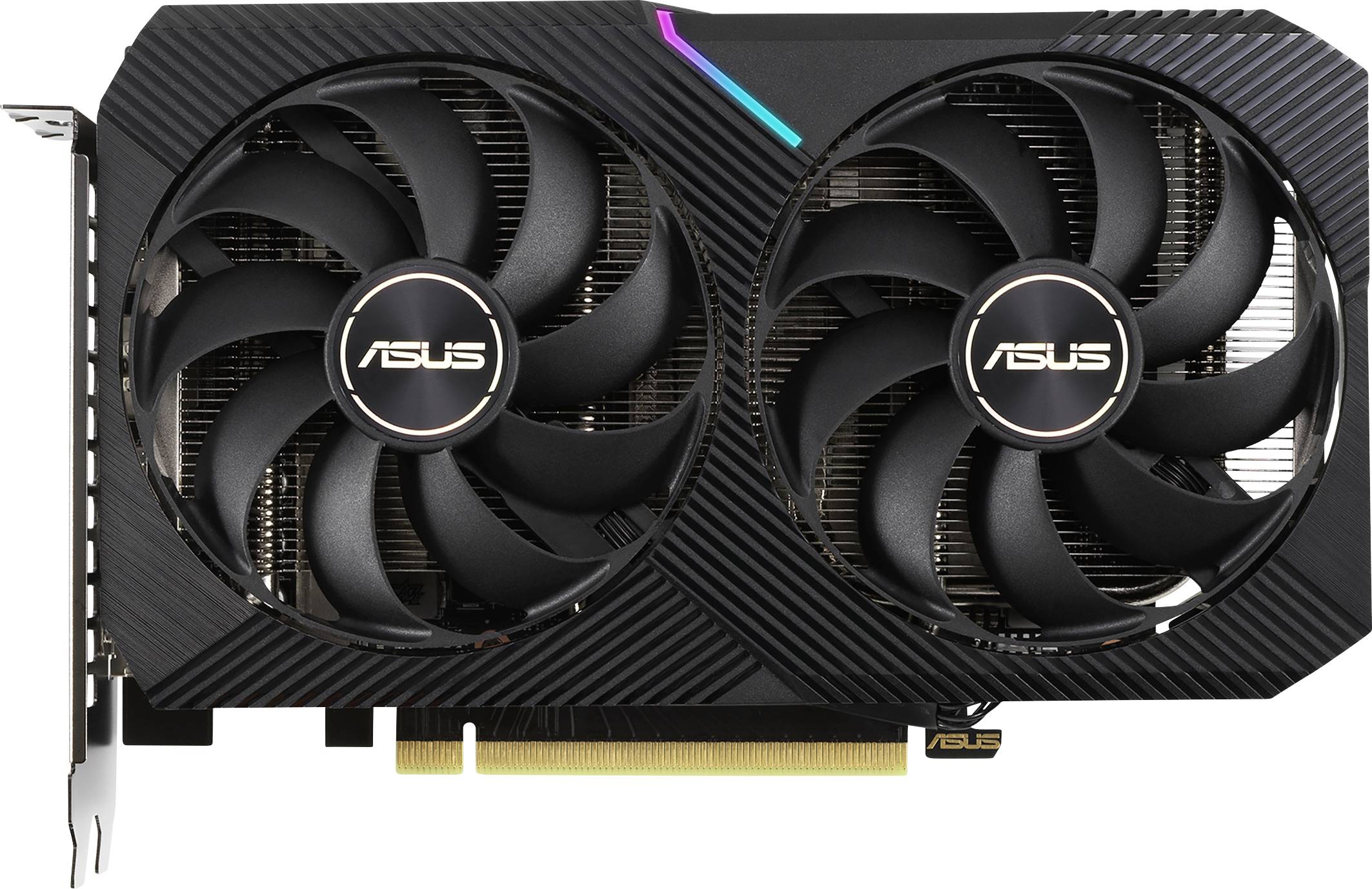 Asus Grafikkarte Nvidia GeForce RTX 3060 Dual 12 GB GDDR6-RAM PCIe HDMI®, DisplayPort RGB Beleuchtung
