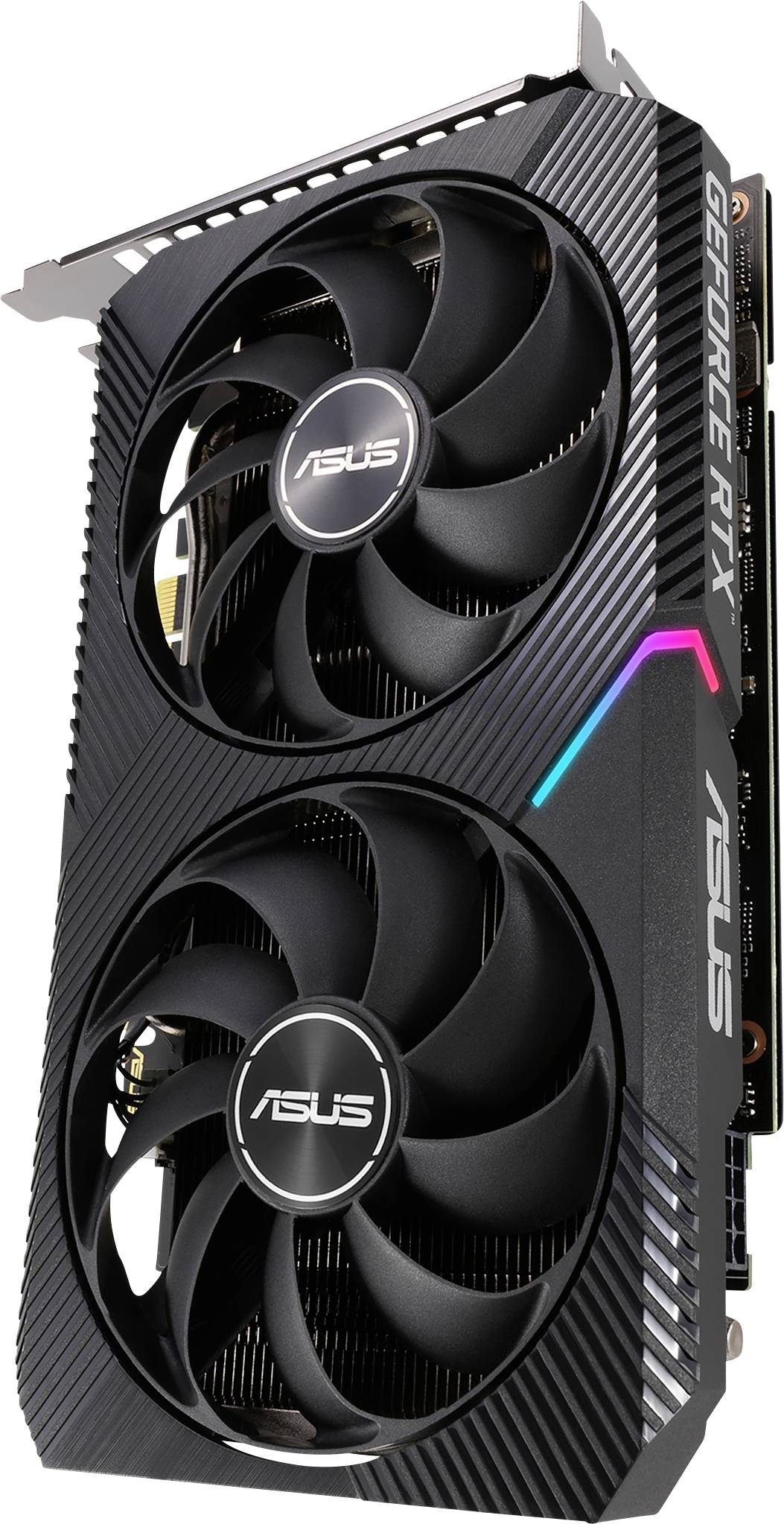 Asus Grafikkarte Nvidia GeForce RTX 3060 Dual 12 GB GDDR6-RAM PCIe HDMI®, DisplayPort RGB Beleuchtung
