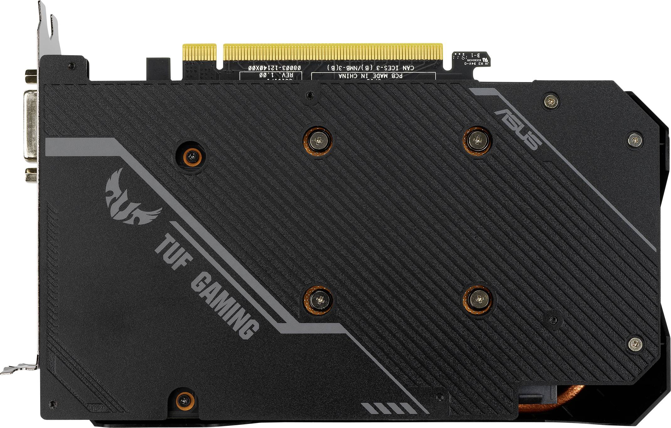 Asus Grafikkarte Nvidia GeForce GTX1660 Ti Evo Gaming 6 GB GDDR6-RAM PCIe HDMI®, DVI, DisplayPort