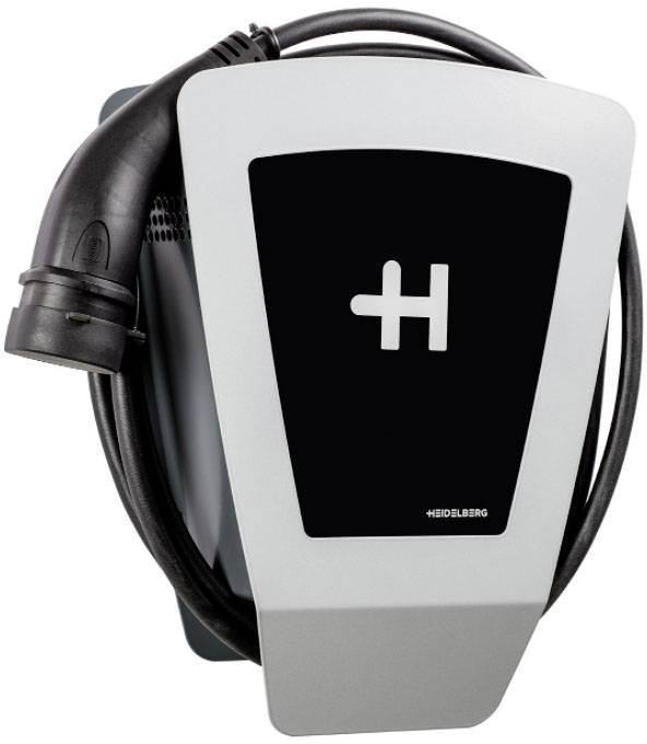 Heidelberg Home Eco 7,5 m Wallbox Typ 2 16 A Anzahl Anschlüsse 1 11 kW RFID, Schlüsselschalter, Pin Code