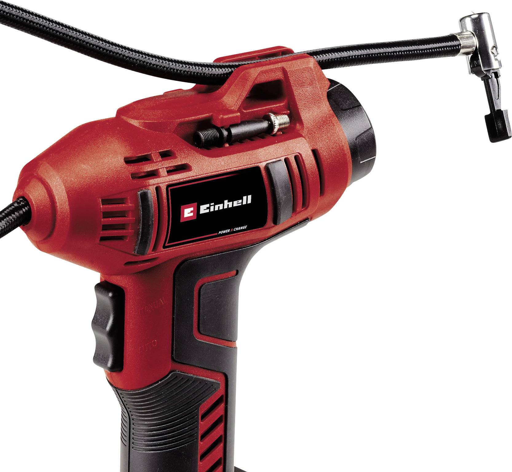 Einhell Set bestehend aus Akku-Autokompressor CE-CC 18 Li-Solo Power X-Change und Power X-Change Start-Kit 18V 4Ah