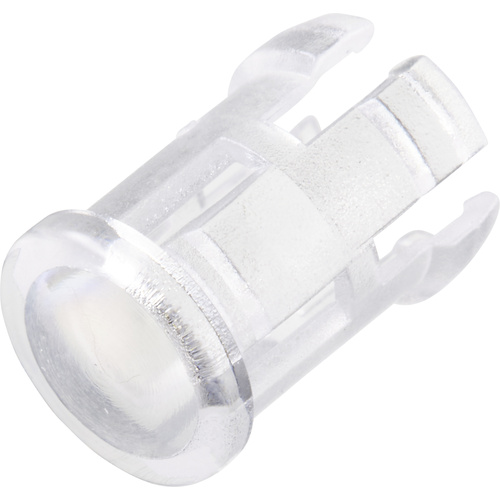 TRU COMPONENTS Leuchtkappe Transparent Passend für (LEDs) LED 5 mm 7.2 x 10.9