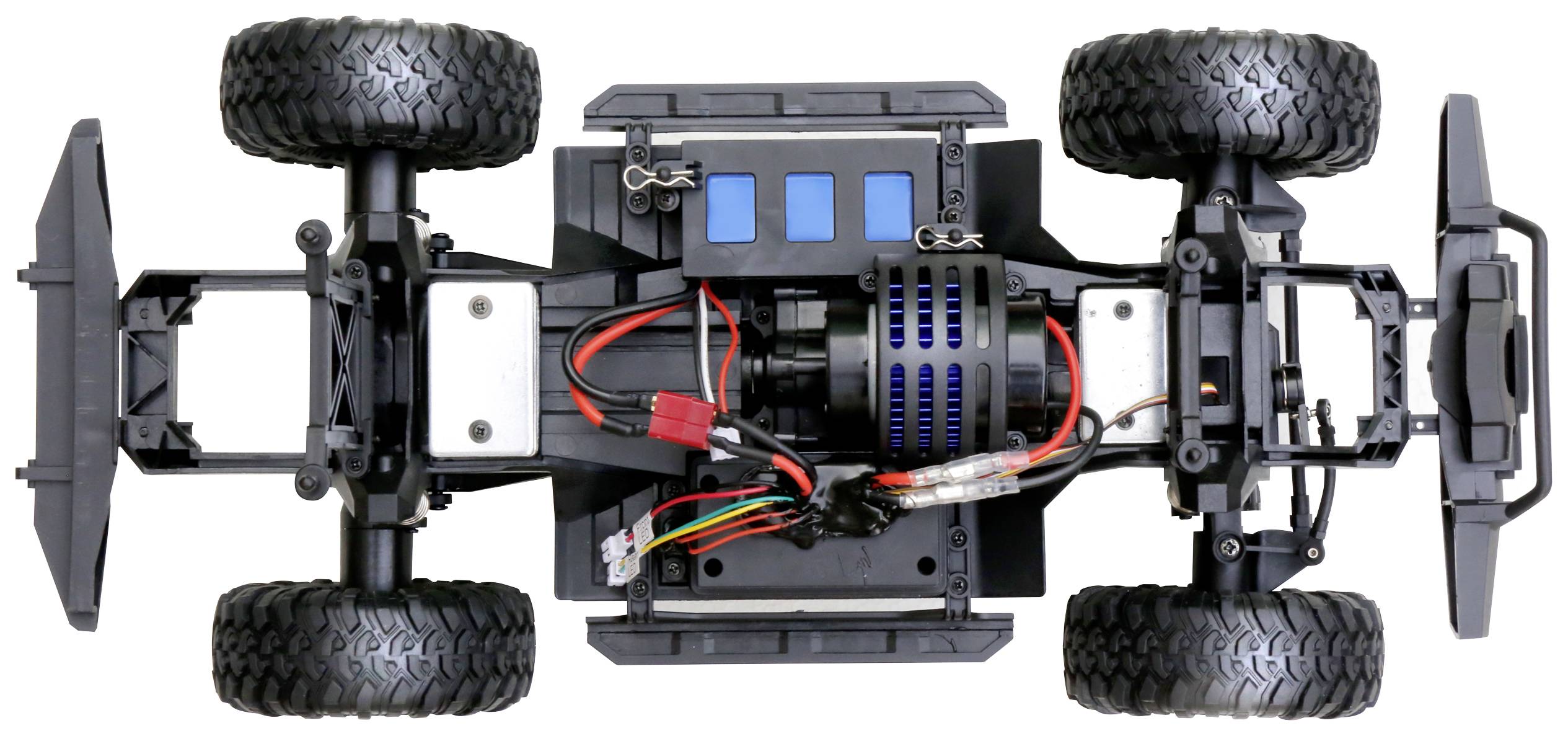 Reely Adventure Grau Brushed 1:10 RC Modellauto Elektro Crawler Allradantrieb (4WD) RtR 2,4GHz inkl. Akku, Ladegerät und