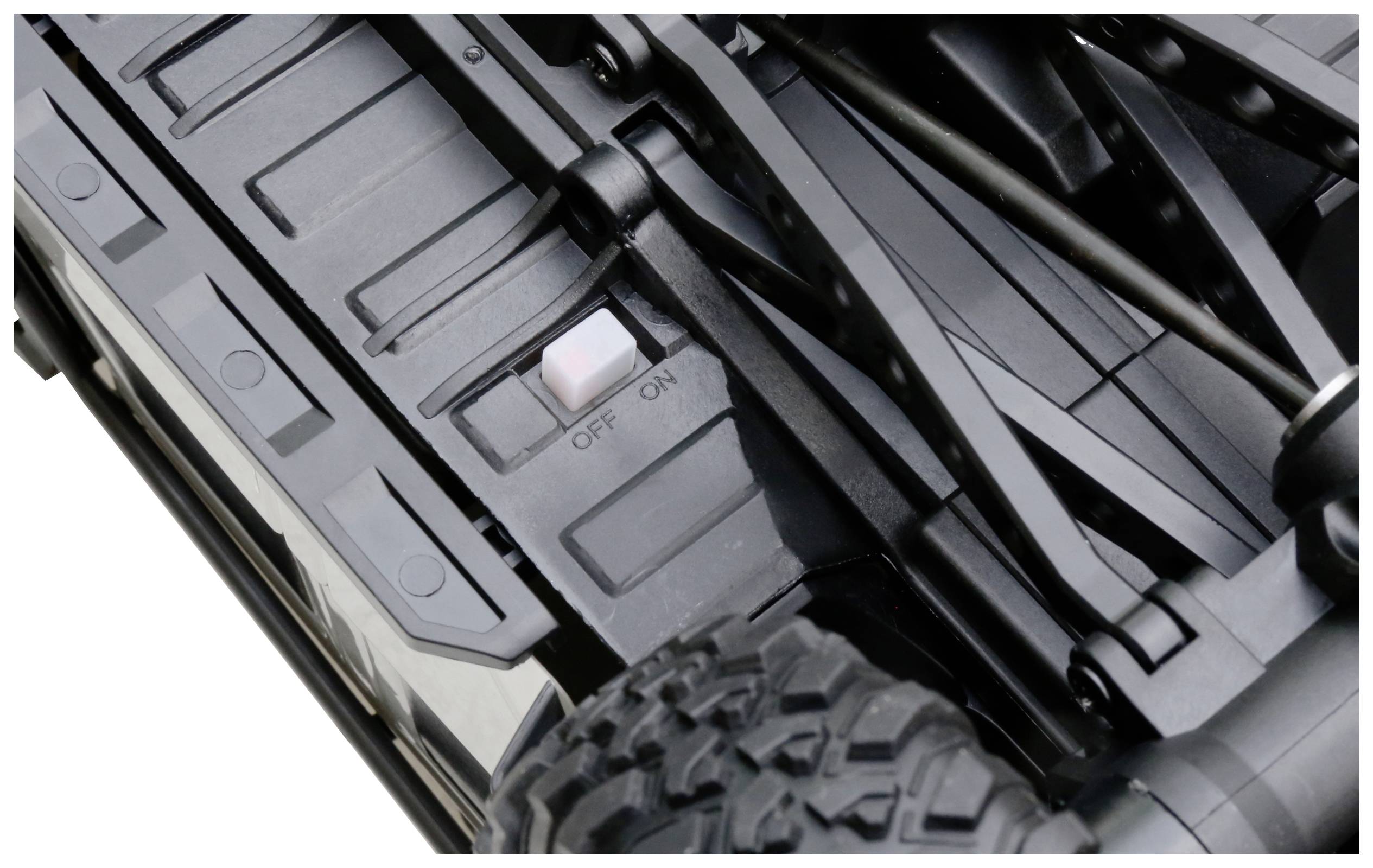 Reely Adventure Grau Brushed 1:10 RC Modellauto Elektro Crawler Allradantrieb (4WD) RtR 2,4GHz inkl. Akku, Ladegerät und