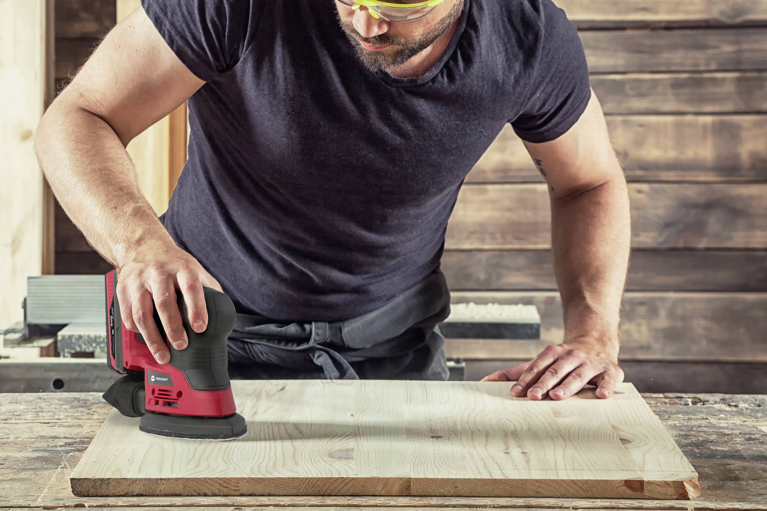 TOOLCRAFT TO-7427331 Multischleifer ohne Akku 20V