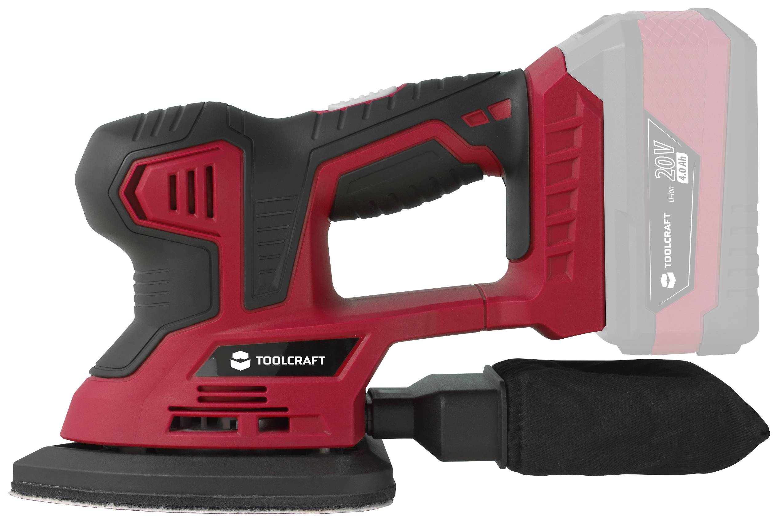 TOOLCRAFT TO-7427331 Multischleifer ohne Akku 20V
