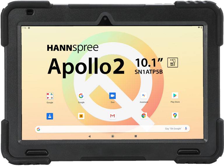 Hannspree 80-PF000001G00K Tablet-Cover Apollo 2 25,7cm (10,1") Back Cover Schwarz