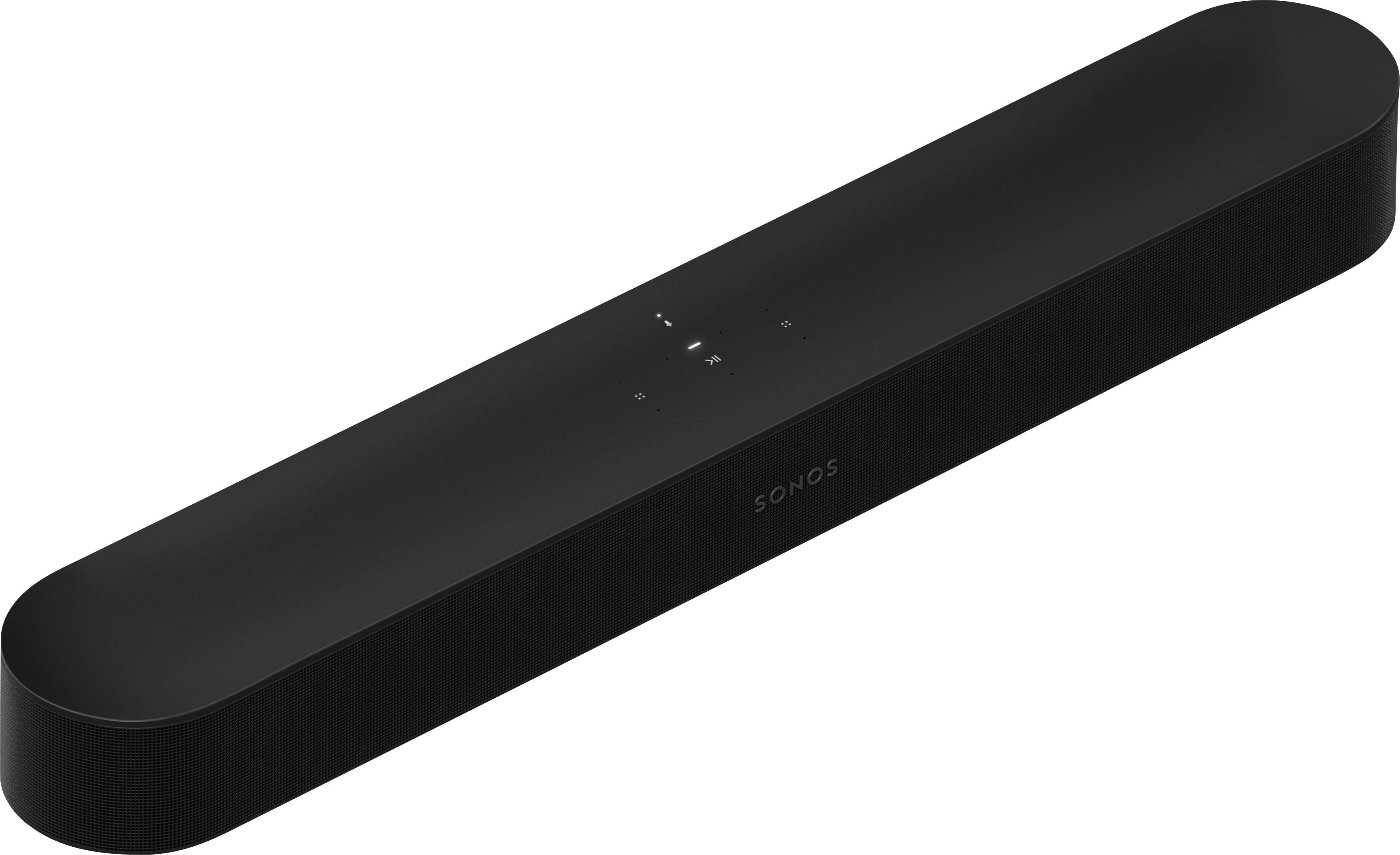 Sonos Beam (Gen 2), Schwarz, Black with matte finish, Amazon Alexa & Google Assistant, Verkabelt & Kabellos, 8