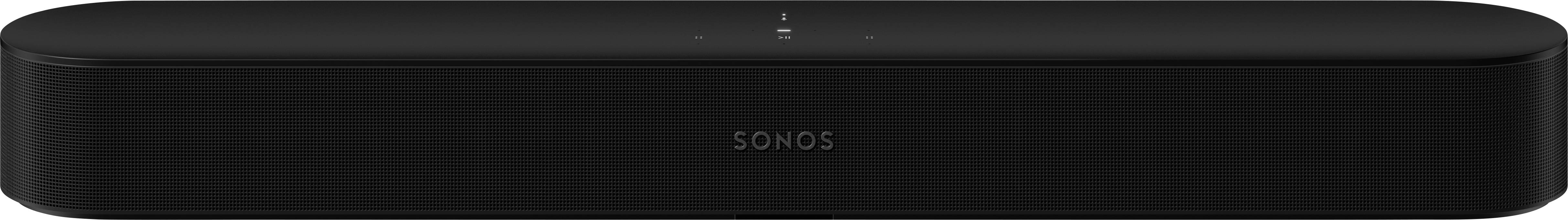 Sonos Beam (Gen 2), Schwarz, Black with matte finish, Amazon Alexa & Google Assistant, Verkabelt & Kabellos, 8
