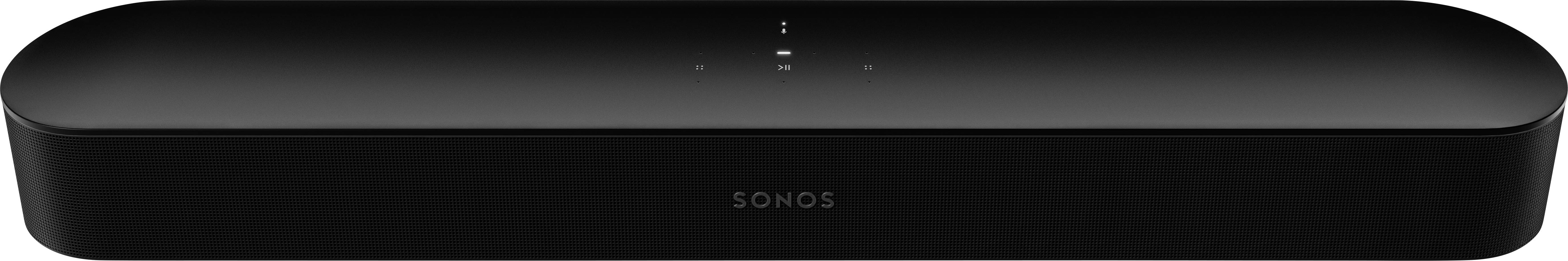 Sonos Beam (Gen 2), Schwarz, Black with matte finish, Amazon Alexa & Google Assistant, Verkabelt & Kabellos, 8