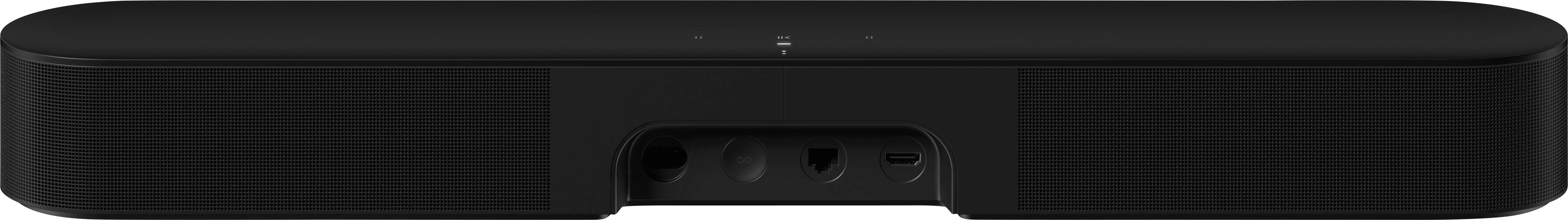 Sonos Beam (Gen 2), Schwarz, Black with matte finish, Amazon Alexa & Google Assistant, Verkabelt & Kabellos, 8