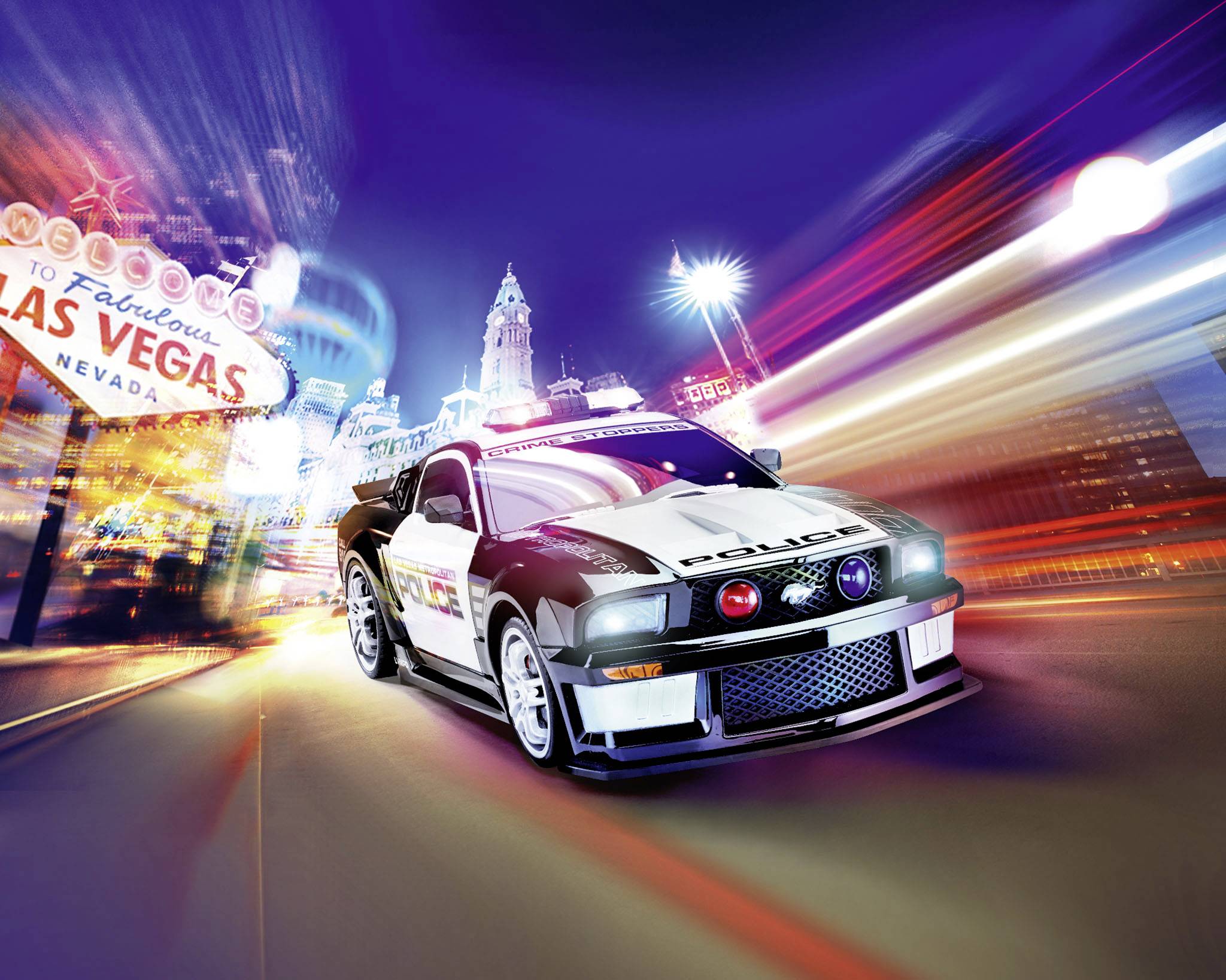 Revell 24665 RV RC Car Ford Mustang Police 1:12 RC Einsteiger Modellauto