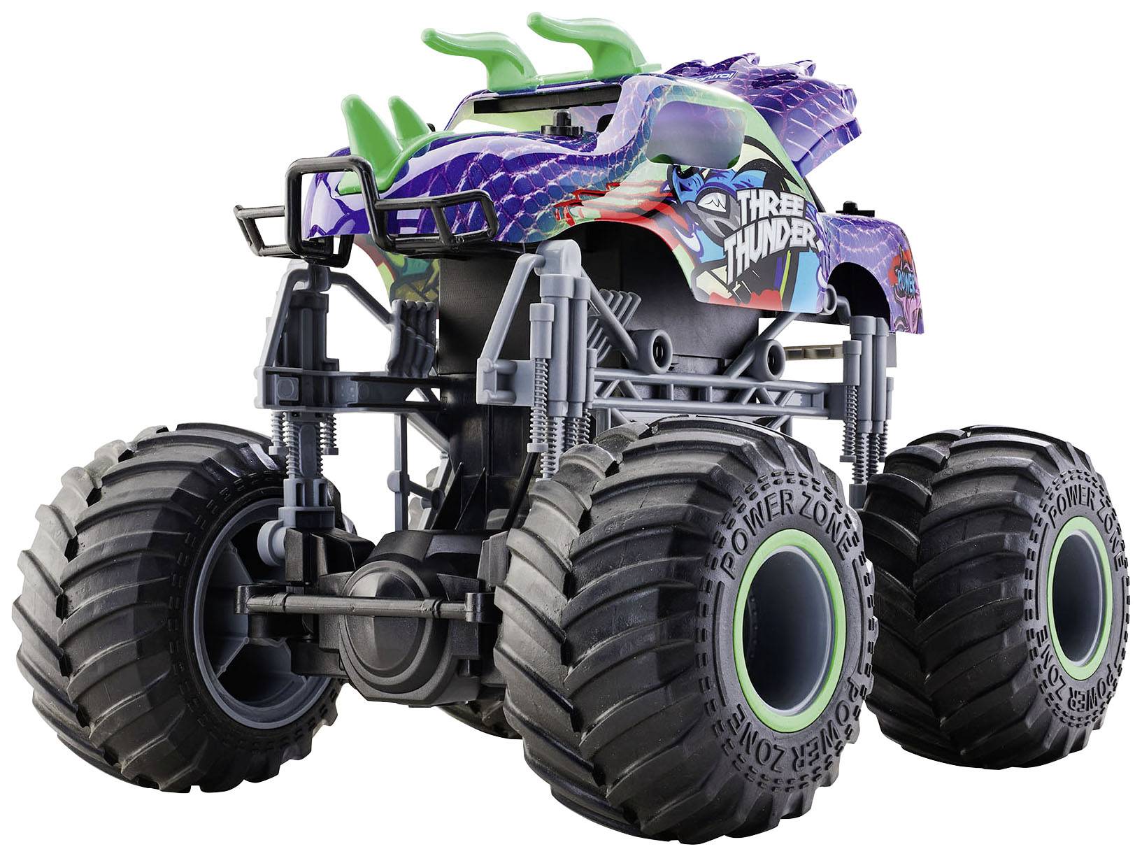 Revell 24556 RV RC Dino Monster Truck "Three Thunder" RC Einsteiger Modellauto Elektro Monstertruck