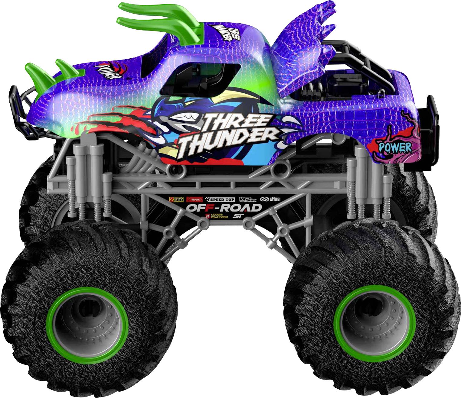 Revell 24556 RV RC Dino Monster Truck "Three Thunder" RC Einsteiger Modellauto Elektro Monstertruck