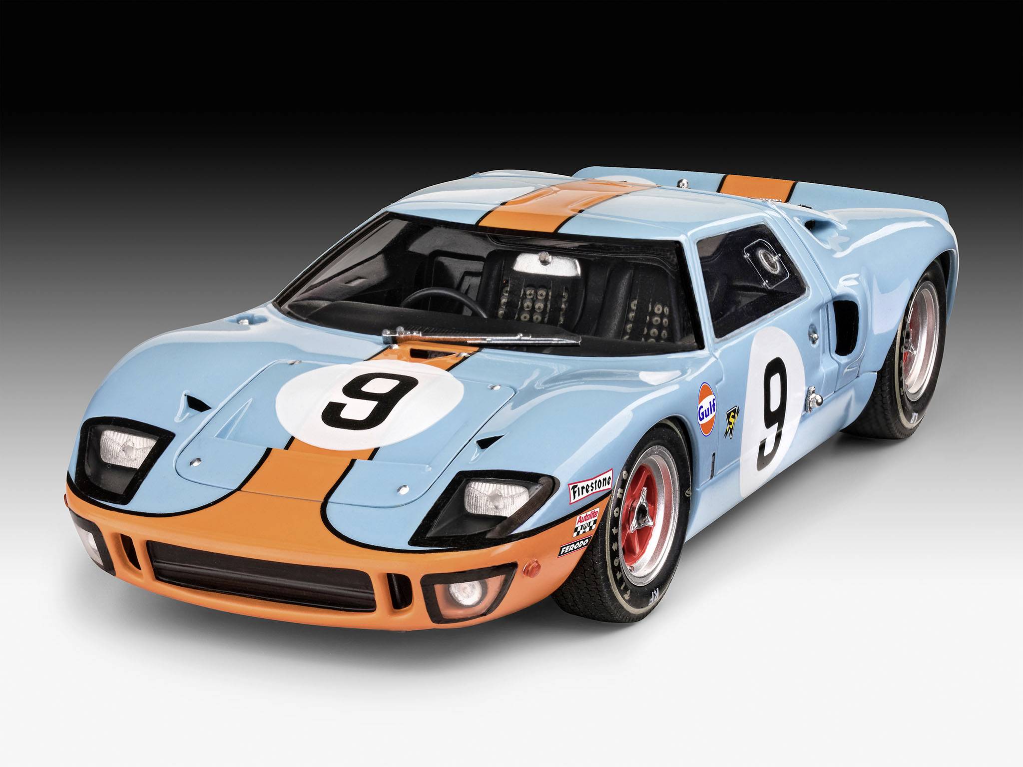Revell RV 1:24 Ford GT 40 Le Mans 1968 1:24 Modellauto
