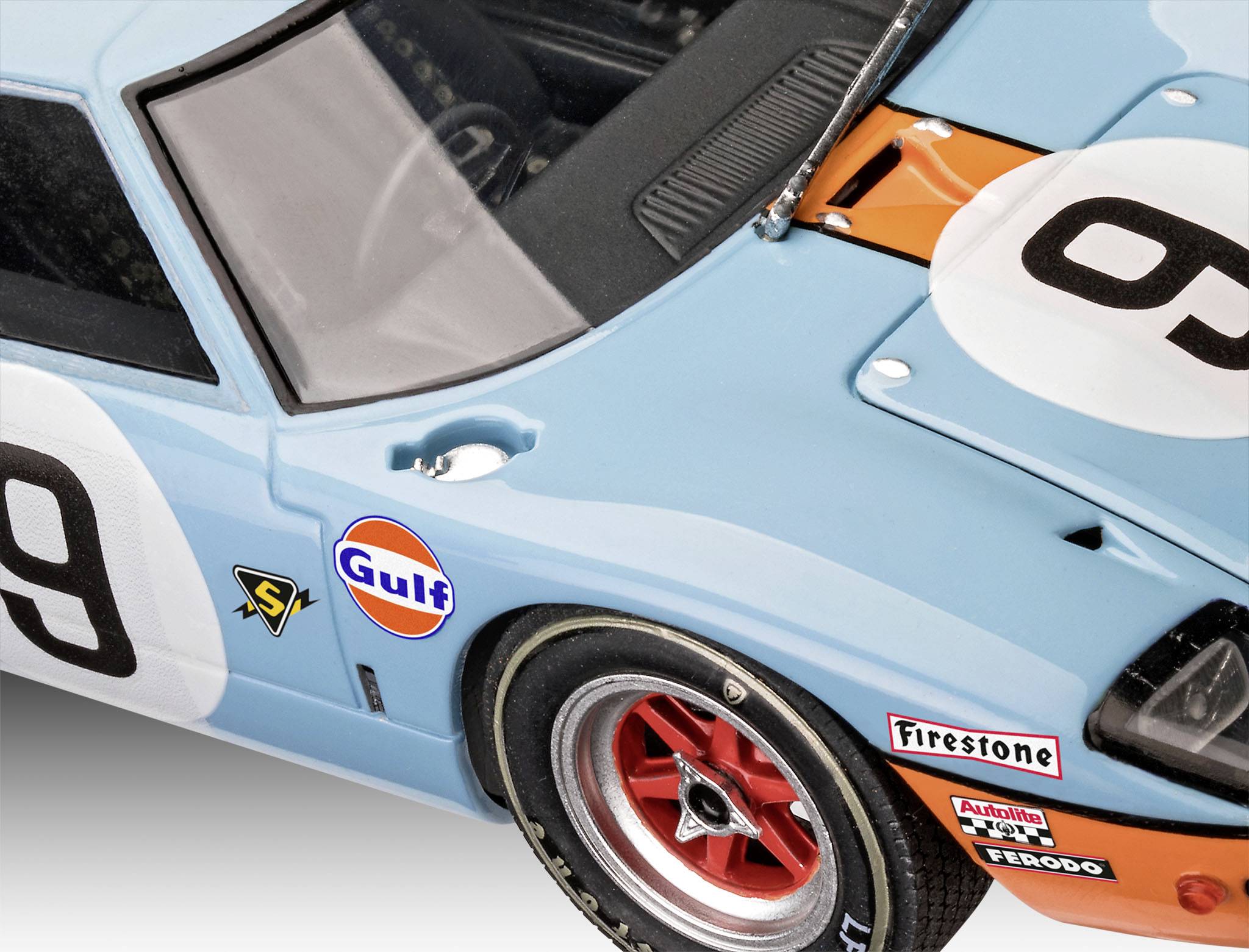 Revell RV 1:24 Ford GT 40 Le Mans 1968 1:24 Modellauto