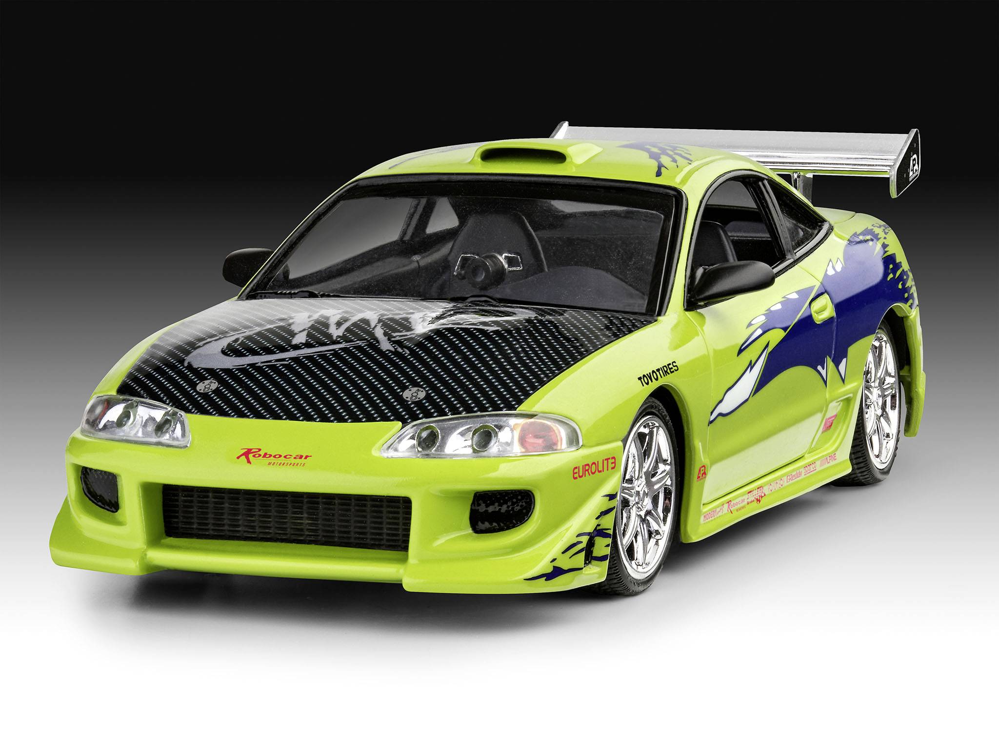 Revell RV 1:25 Fast & Furious Brian's 1995 Mitsubishi Eclipse 1:25 Modellauto