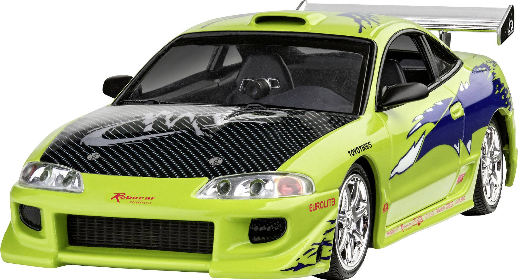 Revell RV 1:25 Fast & Furious Brian's 1995 Mitsubishi Eclipse 1:25 Modellauto