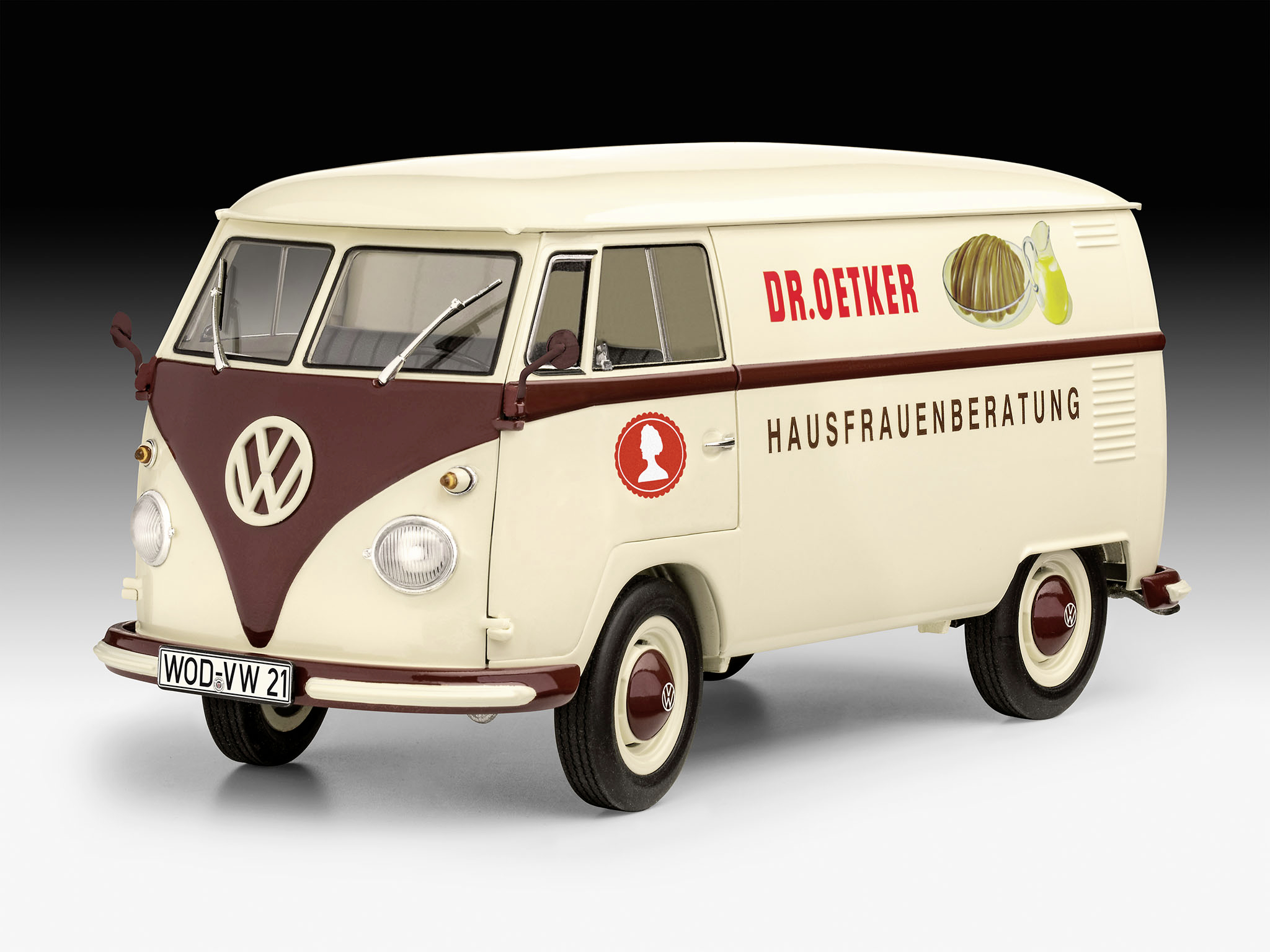 Revell RV 1:24 VW T1 "Dr. Oetker" 1:24 Modellbus