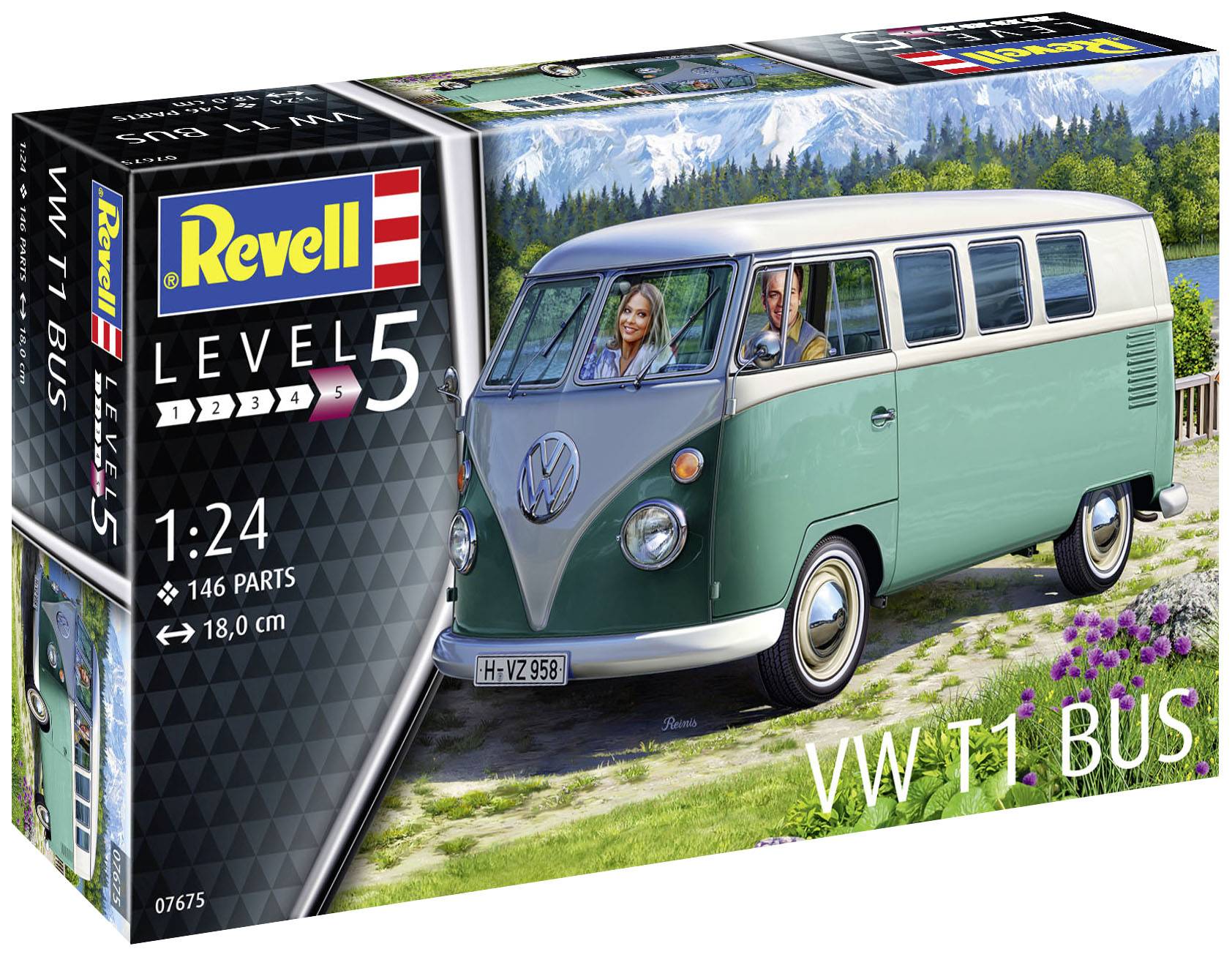 Revell RV 1:24 VW T1 Bus 1:24 Modellbus