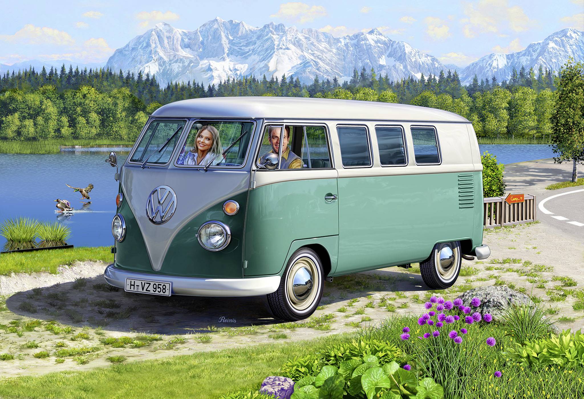 Revell RV 1:24 VW T1 Bus 1:24 Modellbus