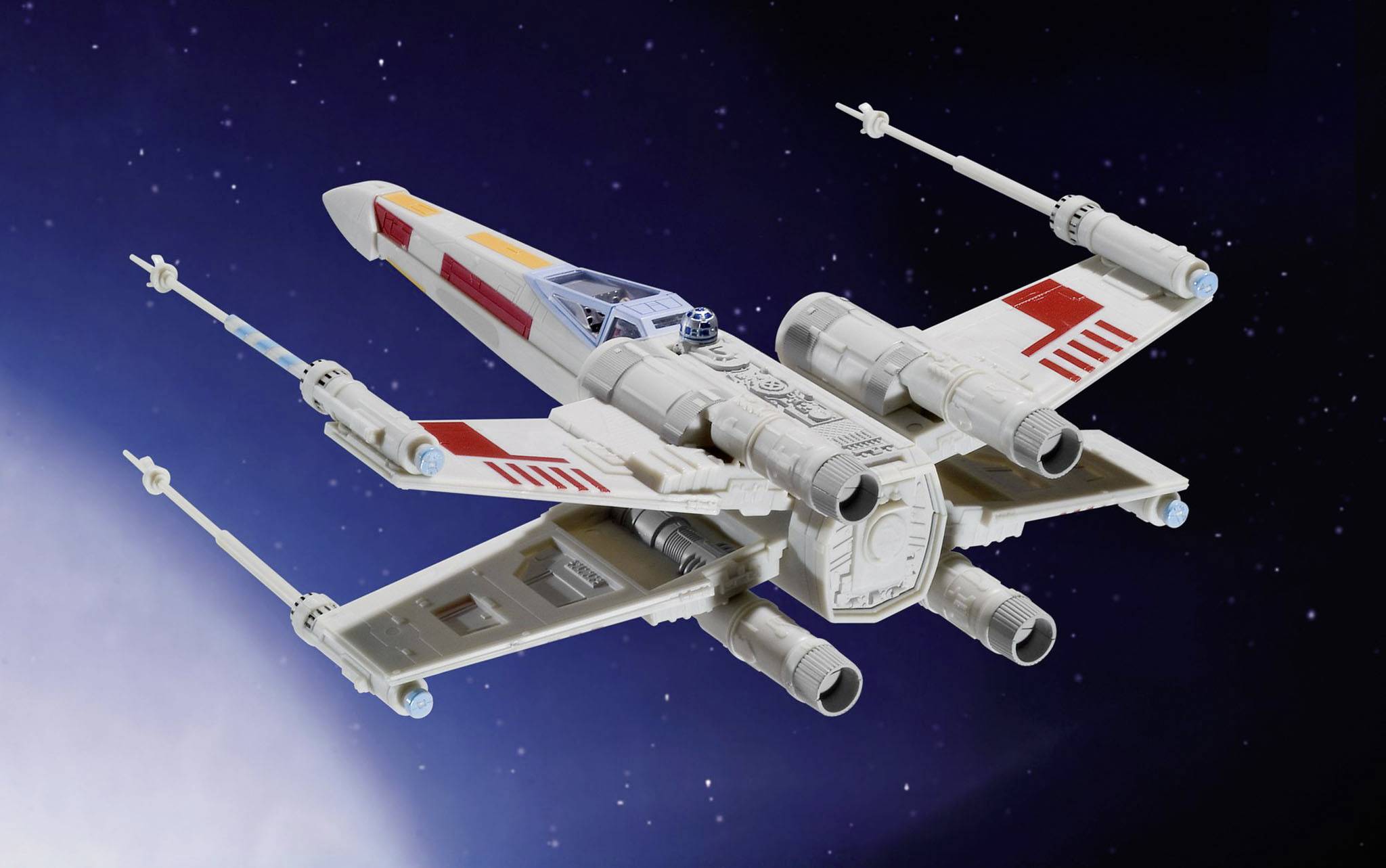 Revell 06054 Collector Set X-Wing Fighter + TIE Fighter Science Fiction Bausatz 1:57, 1:65