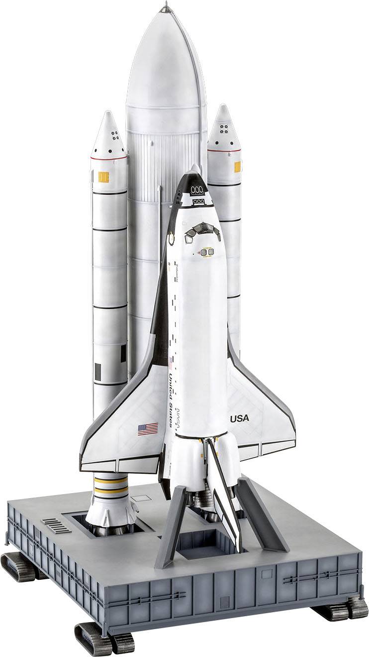 Revell 05674 RV 1:144 Geschenkset Space Shuttle& Booster Rockets, 40th. Raumfahrtmodell Bausatz 1:144