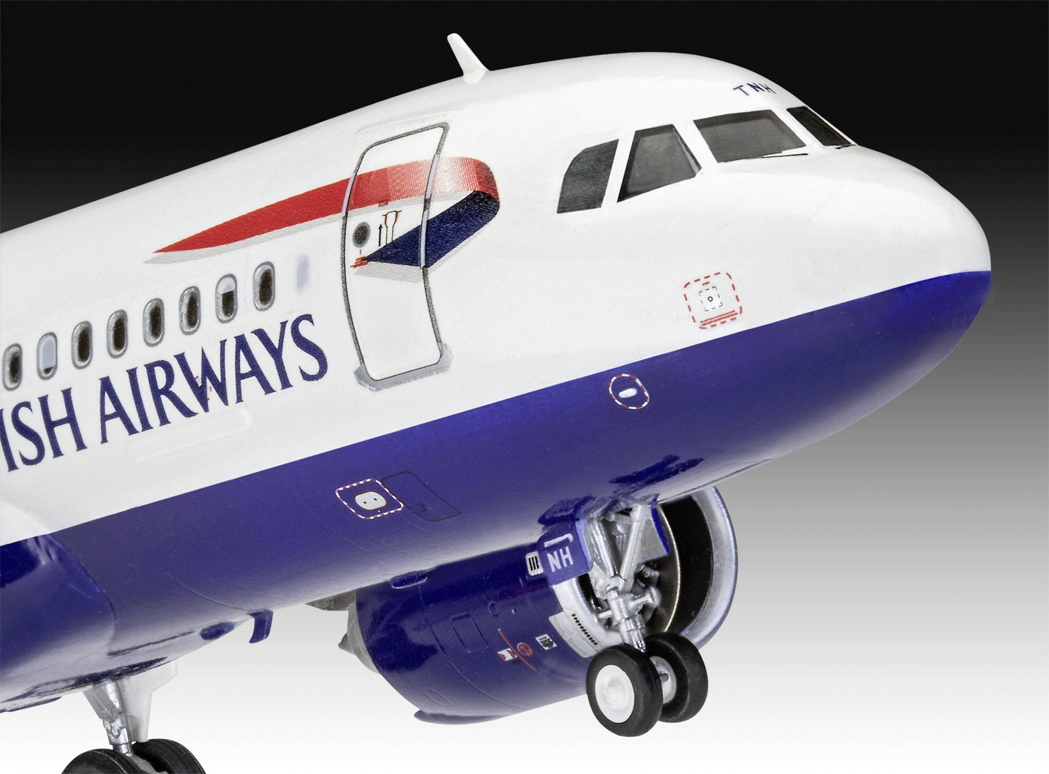 Revell 03840 RV 1:144 Airbus A320 neo British Airways Flugmodell Bausatz 1:144