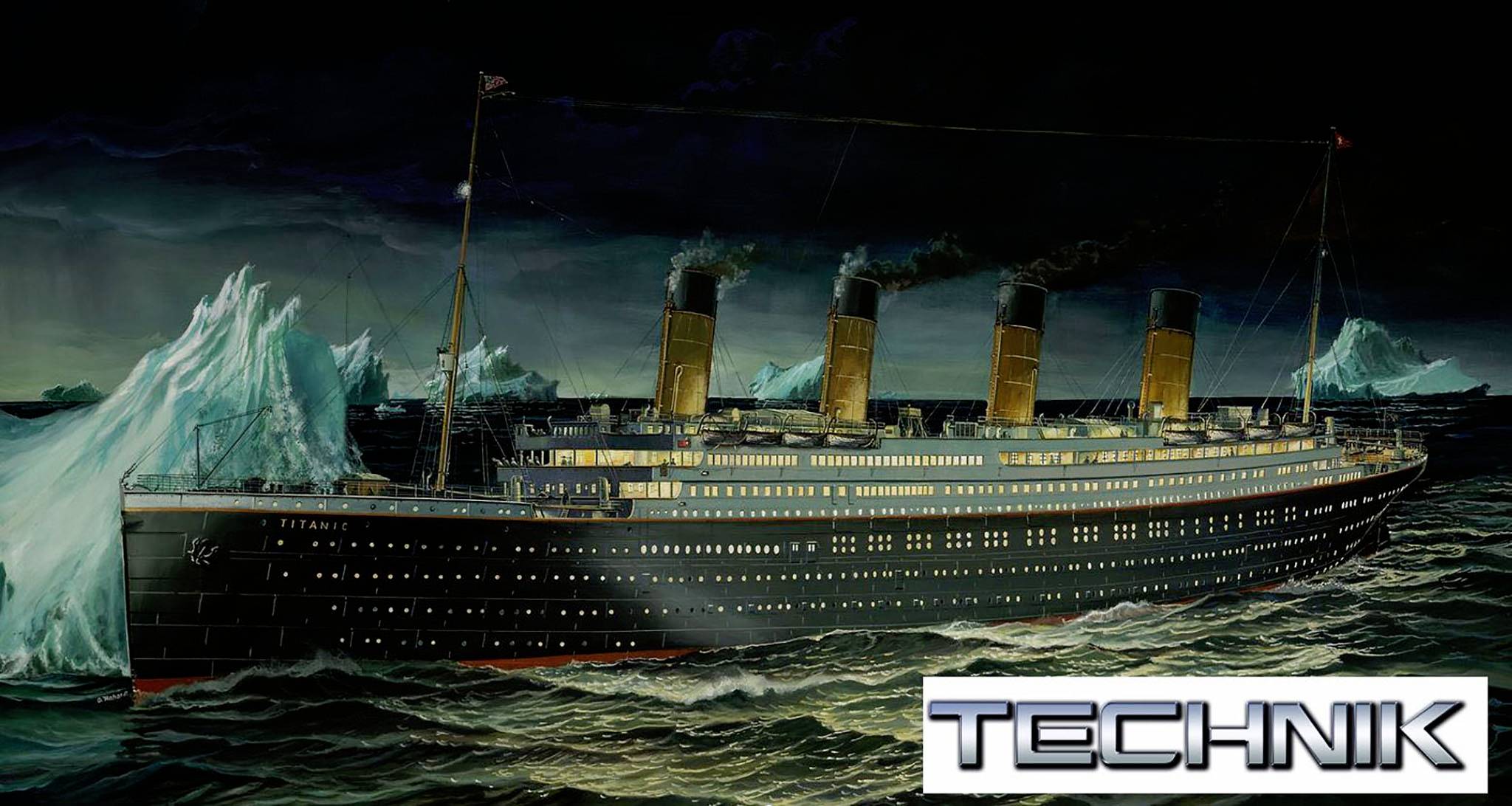 Revell 00458 RV 1:400 RMS Titanic - Technik Schiffsmodell Bausatz 1:400