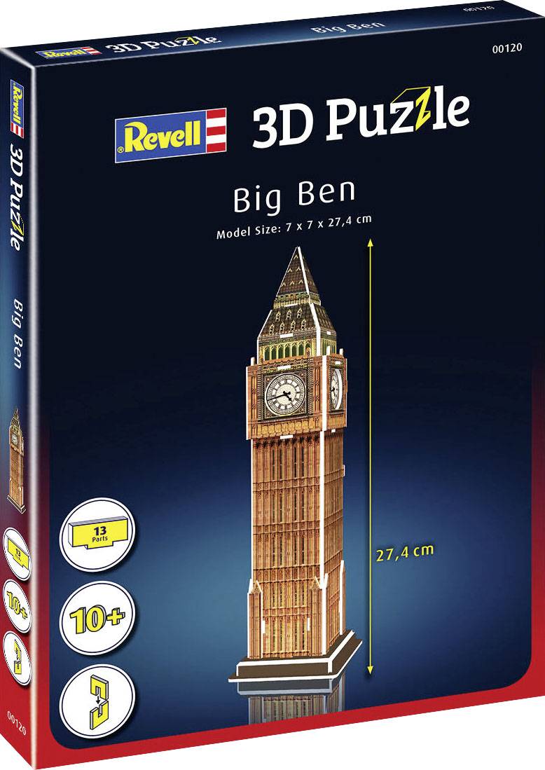 3D-Puzzle Big Ben 00120 RV 3D-Puzzle Big Ben 1 St.