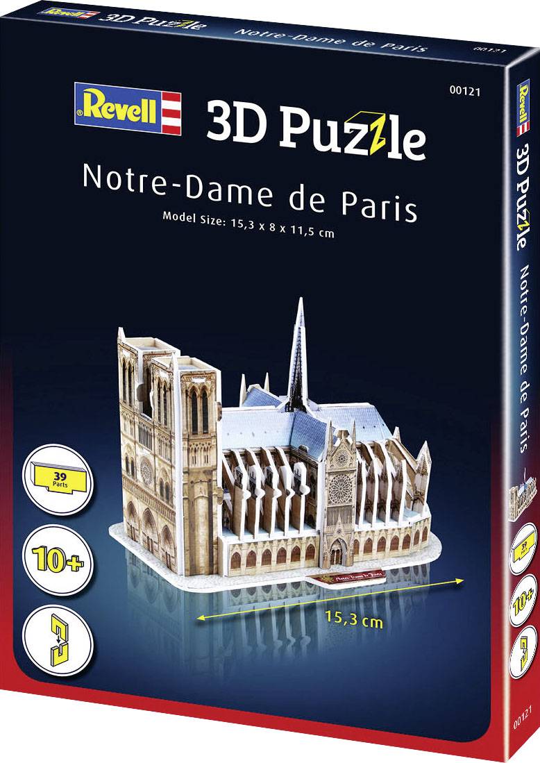 3D-Puzzle Notre-Dame de Paris 00121 RV 3D-Puzzle Notre-Dame de Paris 1 St.