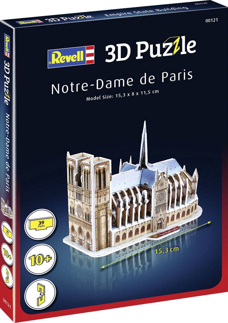 3D-Puzzle Notre-Dame de Paris 00121 RV 3D-Puzzle Notre-Dame de Paris 1 St.
