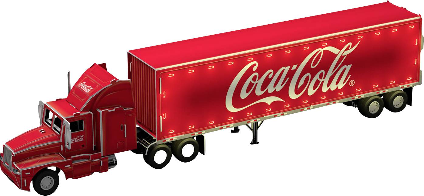 3D-Puzzle Coca-Cola Truck - LED Edition 00152 RV 3D-Puzzle Coca-Cola Truck - LED Edition 1St.