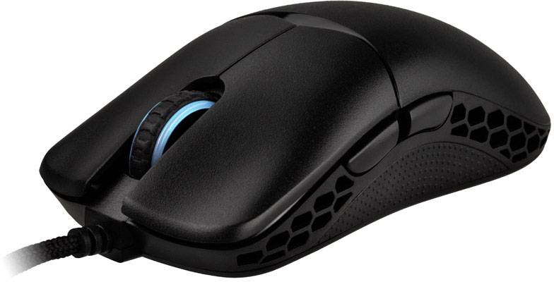 Ducky Feather Gaming-Maus USB Schwarz 7 Tasten 16000 dpi Beleuchtet