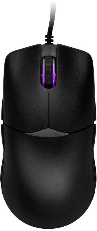 Ducky Feather Gaming-Maus USB Schwarz 7 Tasten 16000 dpi Beleuchtet