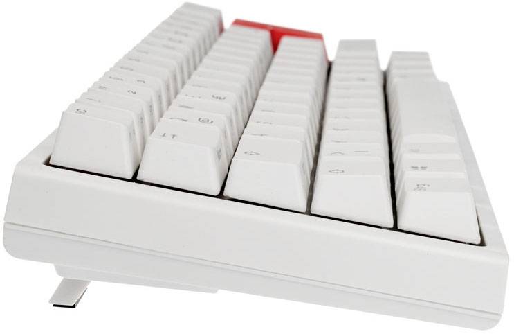 Ducky ONE 2 Mini MX-Speed Silver, RGB-LED Kabelgebunden Gaming-Tastatur Deutsch, QWERTZ Weiß