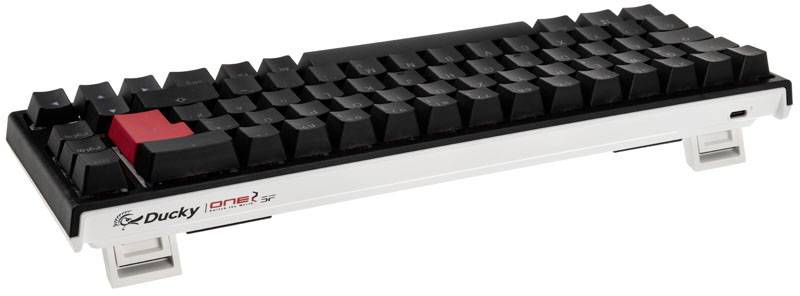 Ducky ONE 2 SF MX-Blue USB Gaming-Tastatur Deutsch, QWERTZ Schwarz