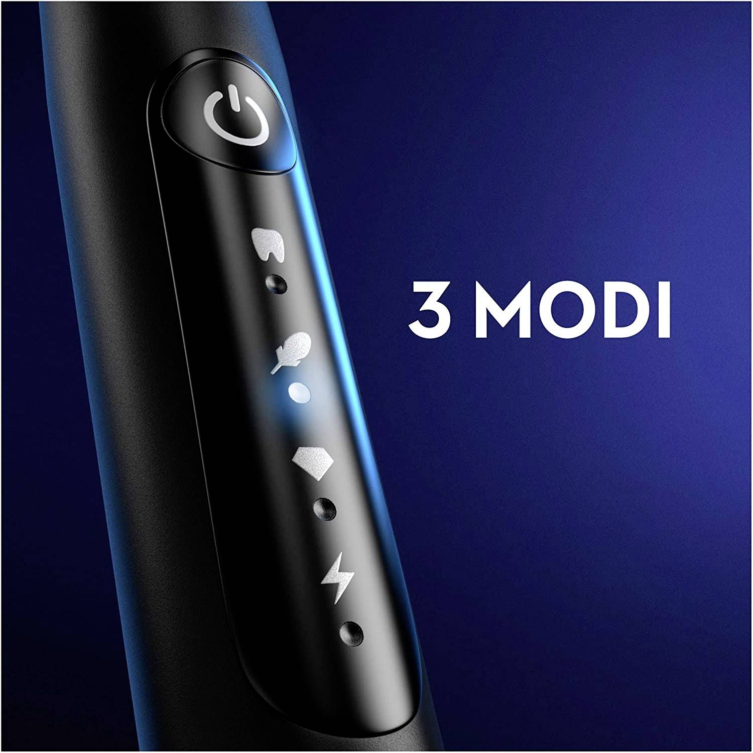 Oral-B Slim Luxe 4500 610883 Elektrische Zahnbürste Schallzahnbürste Schwarz