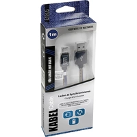 Eaxus USB-Ladekabel USB-A Stecker, USB-C® Stecker 1.00m Blau 4260183016106 Eaxus USB-Ladekabel USB-A Stecker, USB-C® Stecker 1.00m Blau 4260183016106