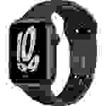 Apple Watch Series 7 Nike Edition GPS + Cellular 45mm Aluminiumgehäuse Mitternacht Sportarmband Anthrazit/Schwarz