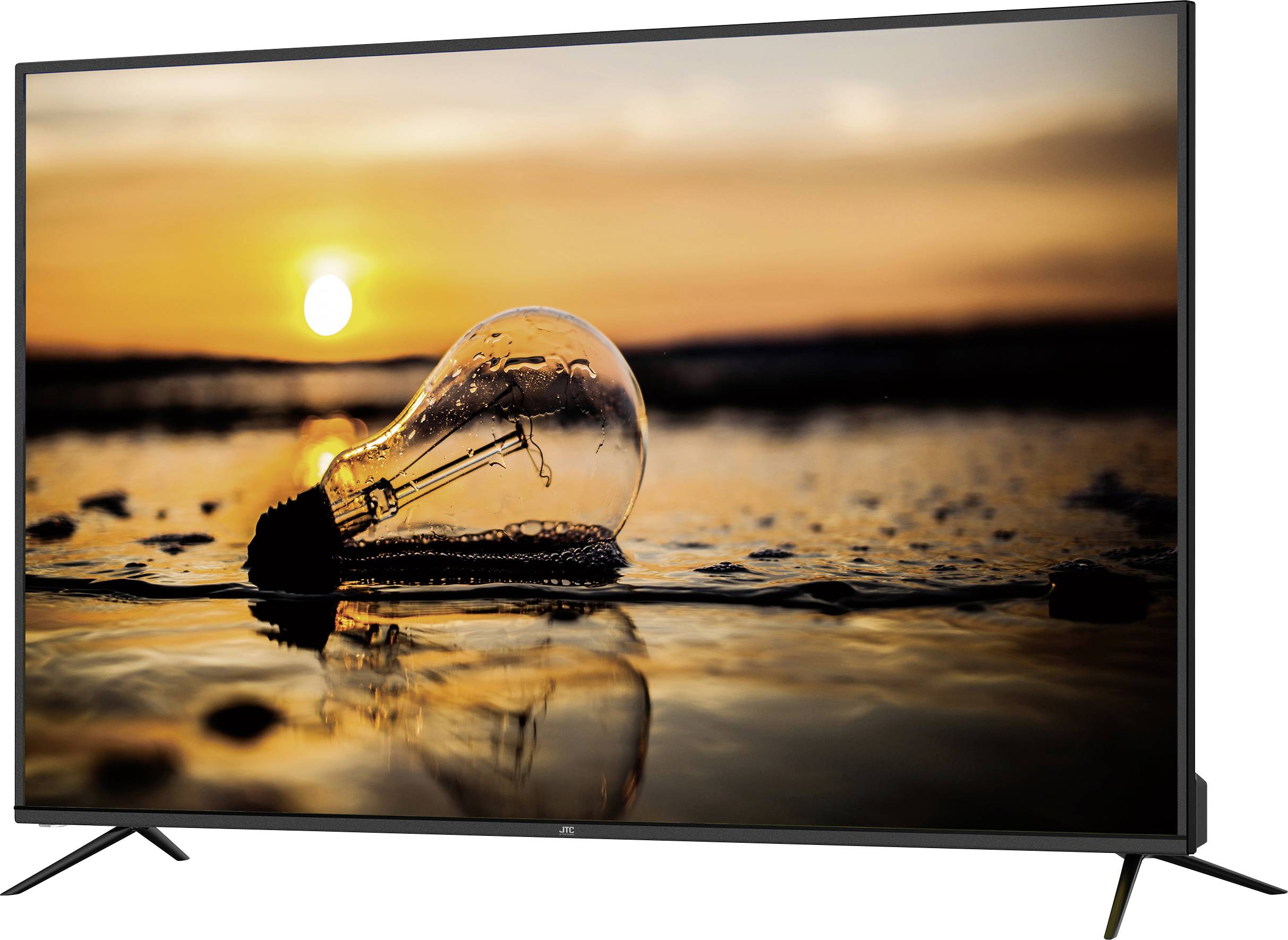 JTC UHD SMART TV S65U6515MM LED-TV 164cm 65 Zoll EEK G (A - G) DVB-T2, DVB-C, DVB-S, UHD, Smart TV, WLAN, CI+ Schwarz