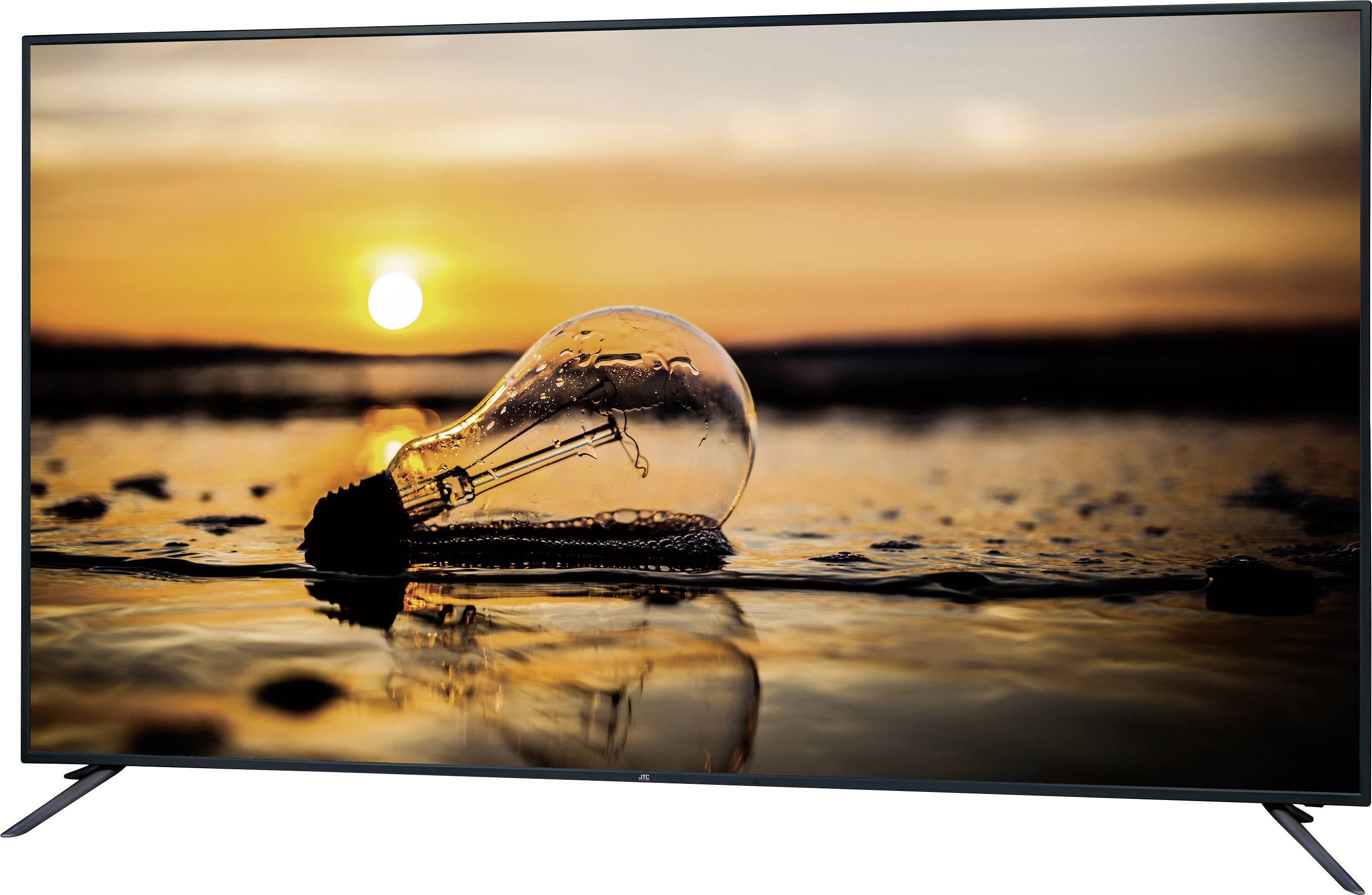 JTC UHD SMART TV S75U7511MM LED-TV 189cm 75 Zoll EEK G (A - G) DVB-T2, DVB-C, DVB-S, UHD, Smart TV, WLAN, CI+ Schwarz