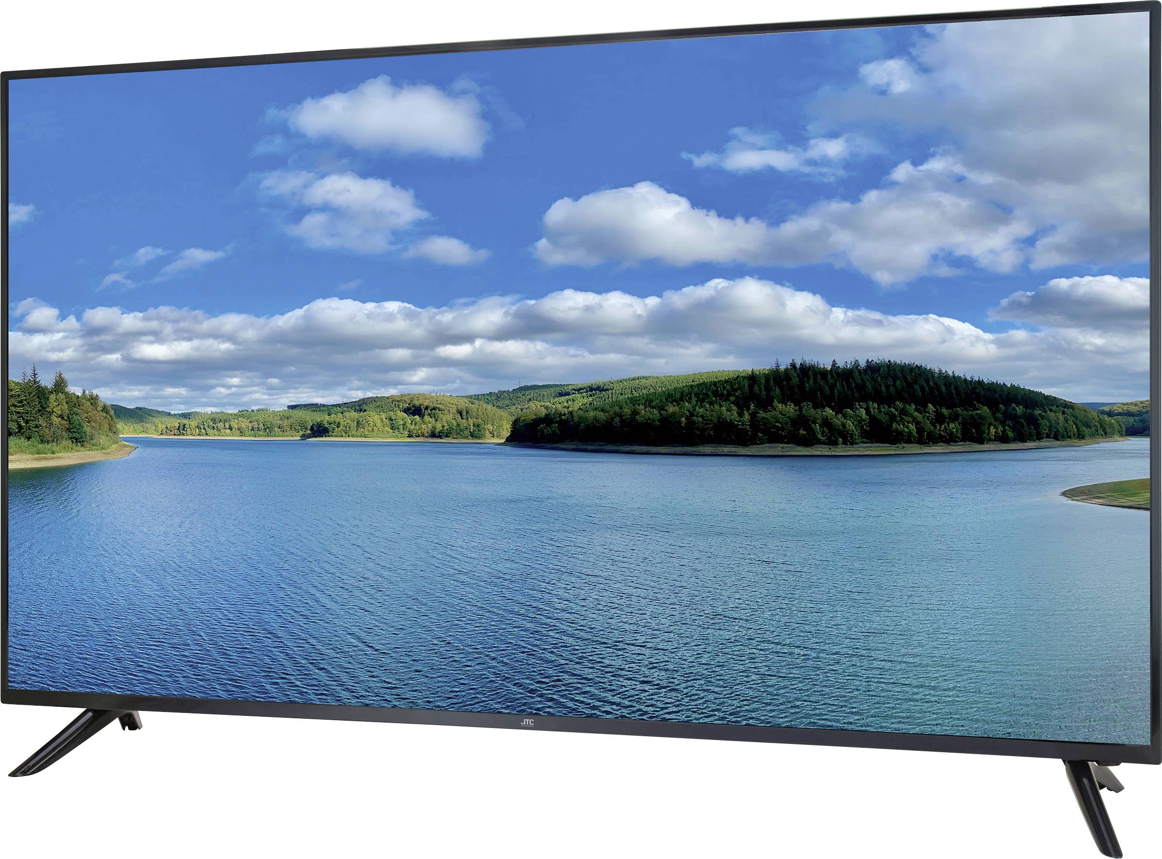 JTC UHD SMART TV S58U54699J LED-TV 147 cm 58 Zoll EEK G (A - G) DVB-T2, DVB-C, DVB-S, UHD, Smart TV, WLAN, CI+ Schwarz