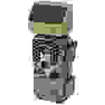HUNTSOLR100 Wildkamera Auflösung Pixel: 30 Megapixel inkl. Solarladegerät mit Li-Ion-Akku Army Grün